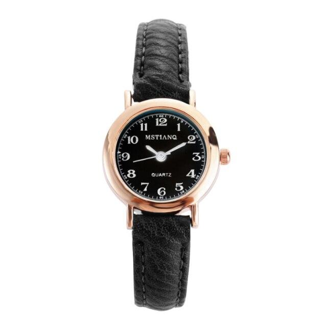 Новые часы женские Простые Классические Винтажные Женские Часы с Маленьким Циферблатом Кожаный Ремешок Кварцевые Часы Женские Часы Подарок