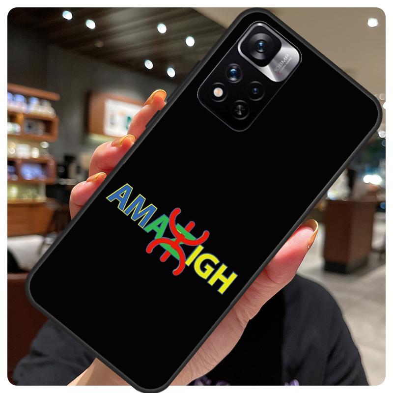Amazigh Symbol Berber Academy For Redmi Note 11 Pro Case For Redmi Note 12 8 9 10 Pro 8T 9S 10S 11S 12S 12C 9C 10C Coque