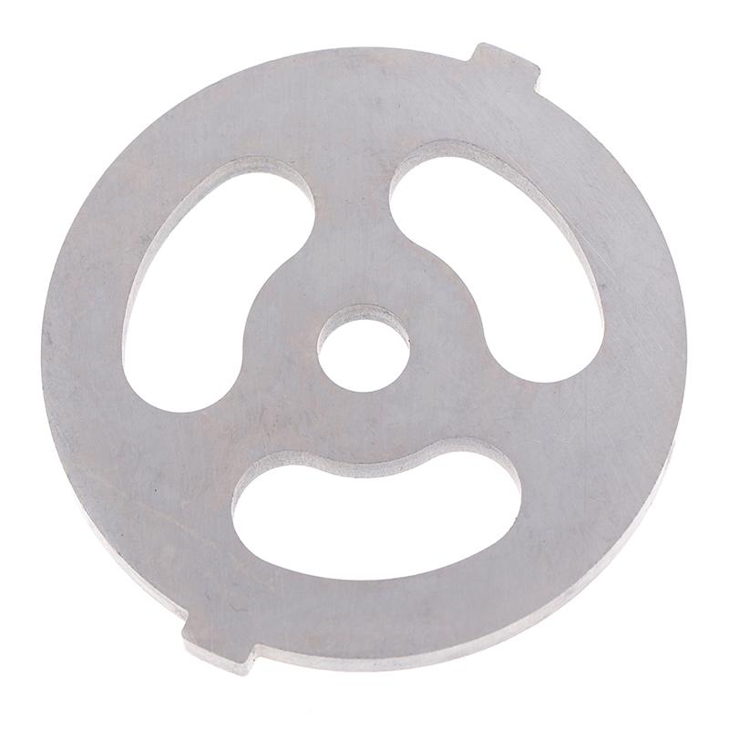 Большая пластина для мясорубки с 3 отверстиями, сетчатый нож, детали мясорубки, пластина с отверстиями для мяса