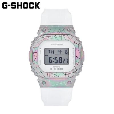 CASIO G-SHOCK GM-S5640GEM-7 40-летие Серия «Камень Путешественника» Ограниченная серия Металлический Серый Скелетные Наручные Часы Для Женщин Мужчин