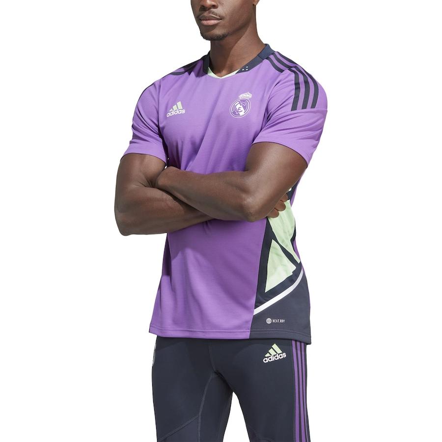 adidas Футбольная форма унисекс фиолетовая HT8794