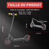 Adult electric scooter - Foldable - Flashing lights - Range 20-30km - 25km/h - 350W motor - 8.5" wheels - LED screen - APP - 10.4Ah