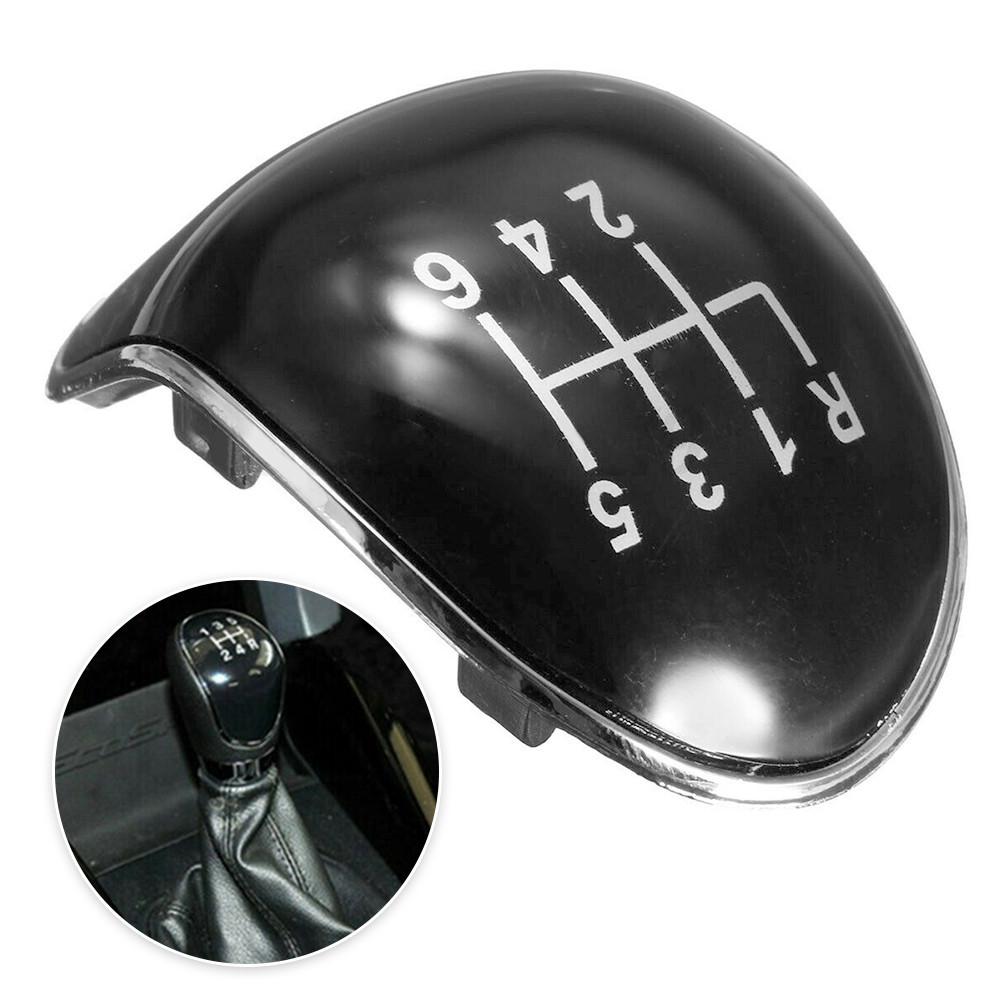 6 Speed Gear Shift Knob Cap Cover Insert Shift Lever Head Case Cover For Ford Focus Fiesta Kuga Mondeo- C-max Auto Accessories
