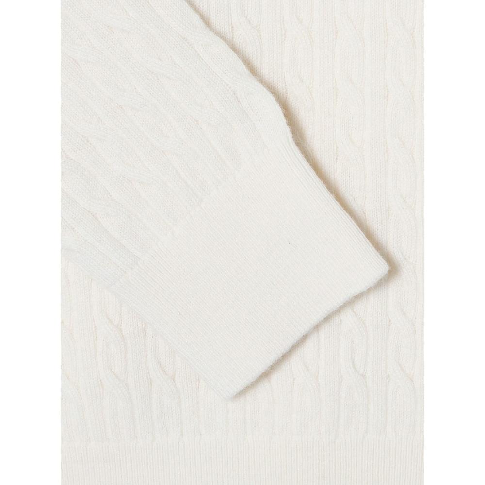 Lacoste Женский свитер с кабельным узором и круглым вырезом Af073e 54n Xfj q2nAf073e 54nXfj