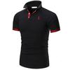New Polo Mens Shirt Slim Fit Short Sleeve Basic Shirts Muscle Tee Tops Tshirt