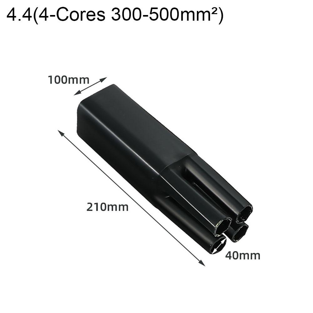 New 2/3/4/5/Core Heat Shrink Wrap Tube With Glue Waterproof Insulation Sleeve Black Separate Branch Splitter