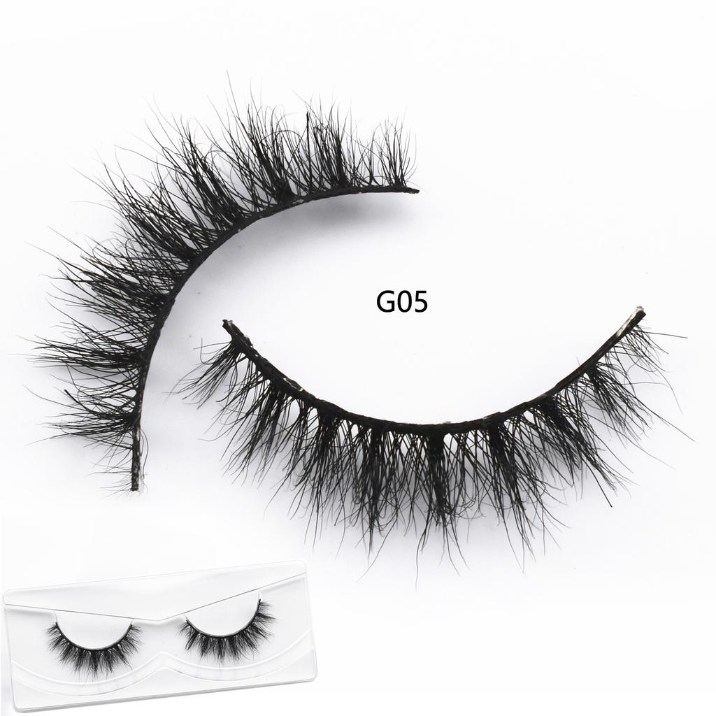 A13 False Eyelash 3D Mink Lashes Soft Natural Handmade Cruelty Free Mink Eyelashes Lightweight Full Strip Cilios Posticos Makeup