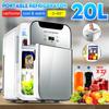 20 л Большая вместимость Заморозка Нагрев Двойного назначения Холодильник для хранения фруктов Автомобильный Домашний Пикник Охлаждение Нагрев Автомобильный холодильник