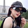 Internet celebrity square narrow frame sunglasses new sunglasses women sunscreen face small sunglasses