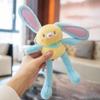 Мягкая игрушка «Кролик с выдвижными ушками» Кукла-кролик с выдвижными ушками Маленькая кукла-подвеска Кукла-марионетка
