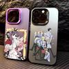 O-Школа-интернат Оранский клуб Хостов Чехол для телефона для iPhone17,16,15,14,13,12,11 Plus,Pro Max Цветной Посеребренный Внутренняя крышка