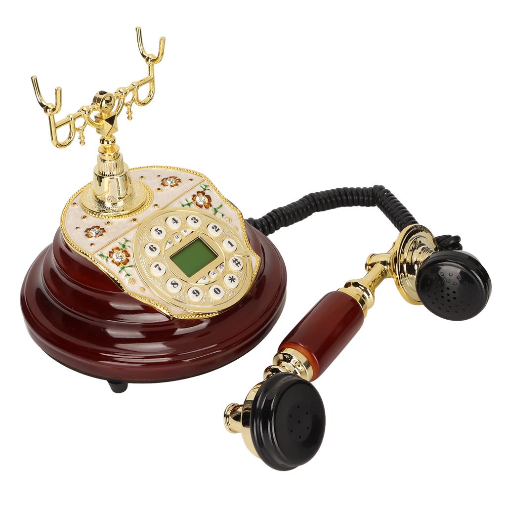 MS‑8323A Европейский винтажный телефон Классический автоматический IP-телефон с функцией повторного набора одной кнопкой для