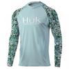 Mens Quick-Dry UV Protection Fishing Shirt With Hood Lightweight Breathable Outdoor Sport Long Sleeve Top