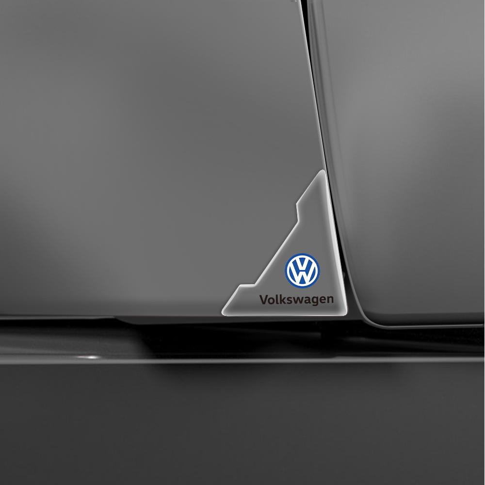 For VW Jetta Golf 6 CC EOS GTI R32 MK4 Jetta Bora Volkswagen 2/4PCS Car Door Corner Covers Anti Collision Protection Car Sticker QP9