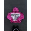 Unisex Oversized Hoodie With 3D Embroidered Graphic Streetwear Loose Fit Hip Hop Style