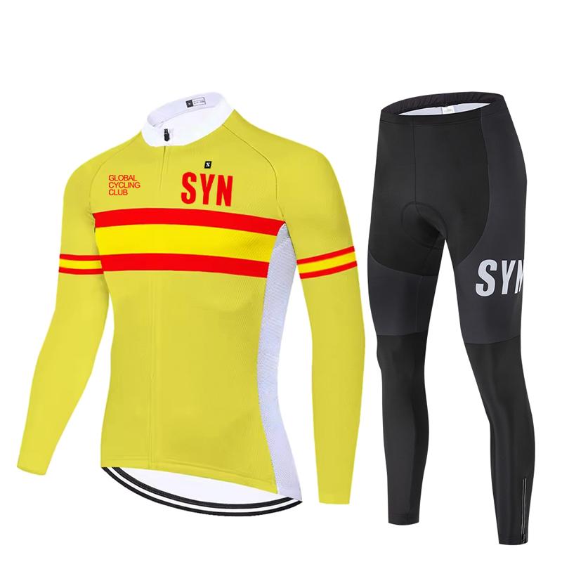 Men Cycling Clothing Summer Cycling Jersey Short Sleeved Quick Drying Sportswear Cycling Bib Outdoor 2026 Autumn Breathable Cycling Suit Set