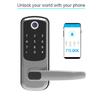 TTLOCK WIFI Электронный Умный Водонепроницаемый Дверной Замок Биометрический Отпечаток Пальца Пароль Замок Индуктивный Замок с Картой