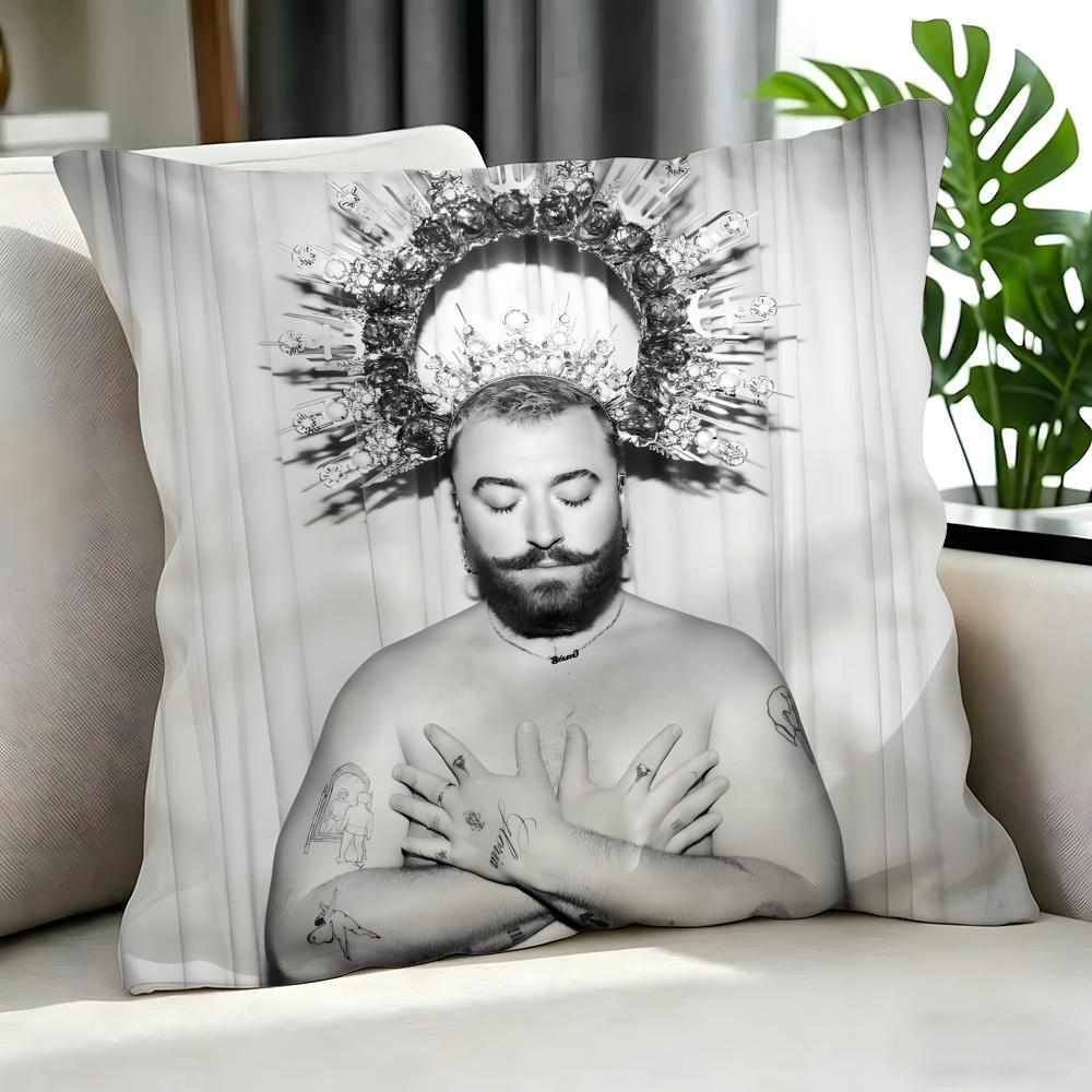 singer Sam Smith Cushion Cover Cushion Cover Set Pcs x x x Pillowcase Decorative Sofa Home Decor