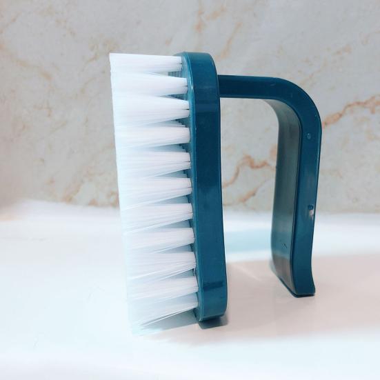 Набор из 2 щеток для чистки овощей с жесткой мягкой щетиной и эргономичной ручкой для чистки фруктов и овощей