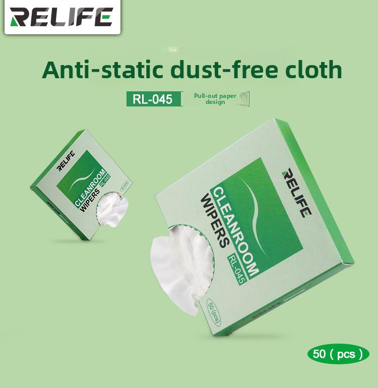 Sunshine RL-045 Dust-free Anti-static Microfiber Cleaning Cloth for Mobile Phone LCD Screen Mirror Fit Wipe Model Bag Packaging