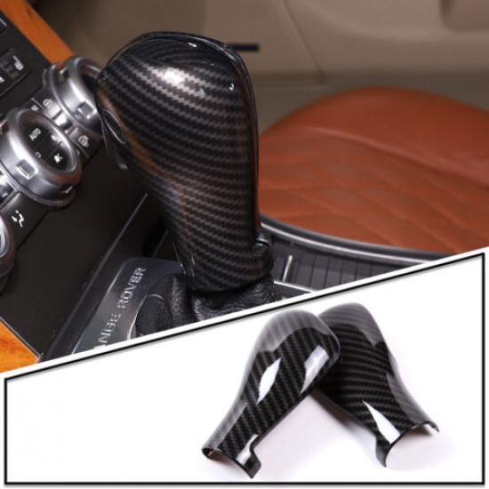 ABS Карбоновая Накладка на Ручку КПП для Land Rover Range Rover Sport Vogue 05-13