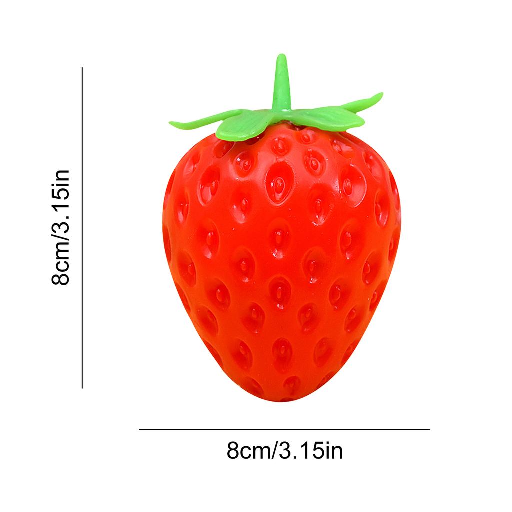 Squeezable Toy Fruit Ball Slow Rising Soft Fruit Fidget Toy Lightweight Moldable for Kids Adults Party Favors Birthday Gifts