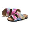 2026 New Women's Cork Slippers Outer Wear Student Beach Shoes Water Pine Shoes Cool Slippers Summer KWN