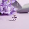 Lavender Bloom 3 Necklace W