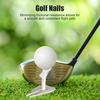 Adjustable Height Golf Tees Plastic Golf Tees with Swing Visual Guide Unbreakable Long Golf Tees Golf Accessories for Men