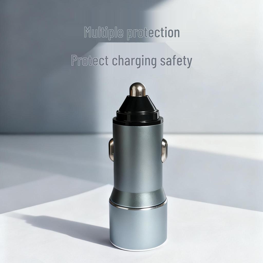 Dual Port Car Charger with Full Protocol and Super Fast Charging - Model TA35