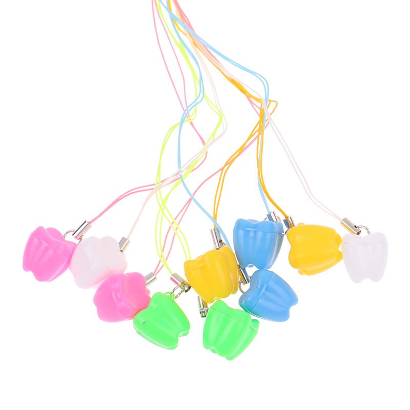 50 шт. Коробка для молочных зубов в форме зуба, контейнеры для хранения молочных зубов, детский органайзер для молочных зубов, контейнер, подарочная коробка на память для ребенка