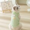 Spring and Summer Cat Hairless Cat Thin Breathable Small and Medium Dog Dog Bear Vest Teddy Bear Pet Clothes