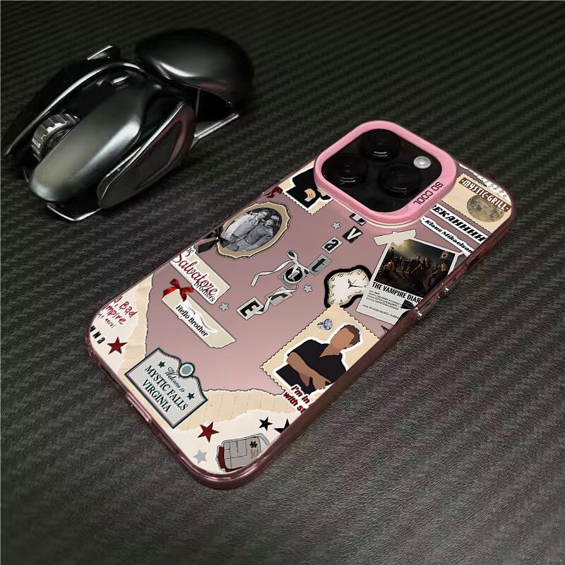 Чехол для телефона The V-Vampire Diaries Samsung Galaxy S26 S25 S24 S23 S22 S21 S20 Note20 FE Ultra Edge Plus 4G 5G Защитный от падения