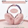 1 шт. наушники, женские наушники, зимние аксессуары, пушистые плюшевые складные наушники для девочек и женщин