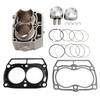Cylinder Piston Top End Kit For Polaris RZR 800 Ranger 800 Sportsman 800 05-17