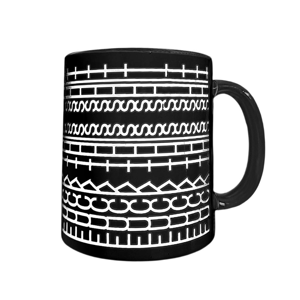 Творческая новая керамическая кухонная забавная черная кофейная чашка