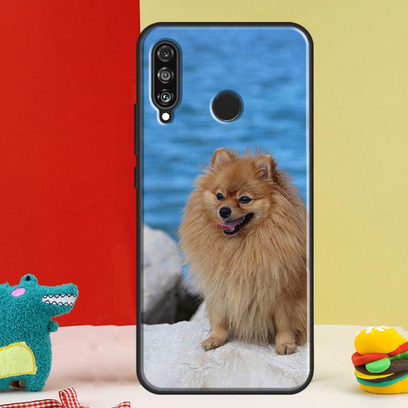 Собака Померанский шпиц Для Huawei P30 Pro P60 P50 P20 P40 P Smart Nova 9 5T Honor Magic 5 Lite X8 X9 a 50 70 Чехол