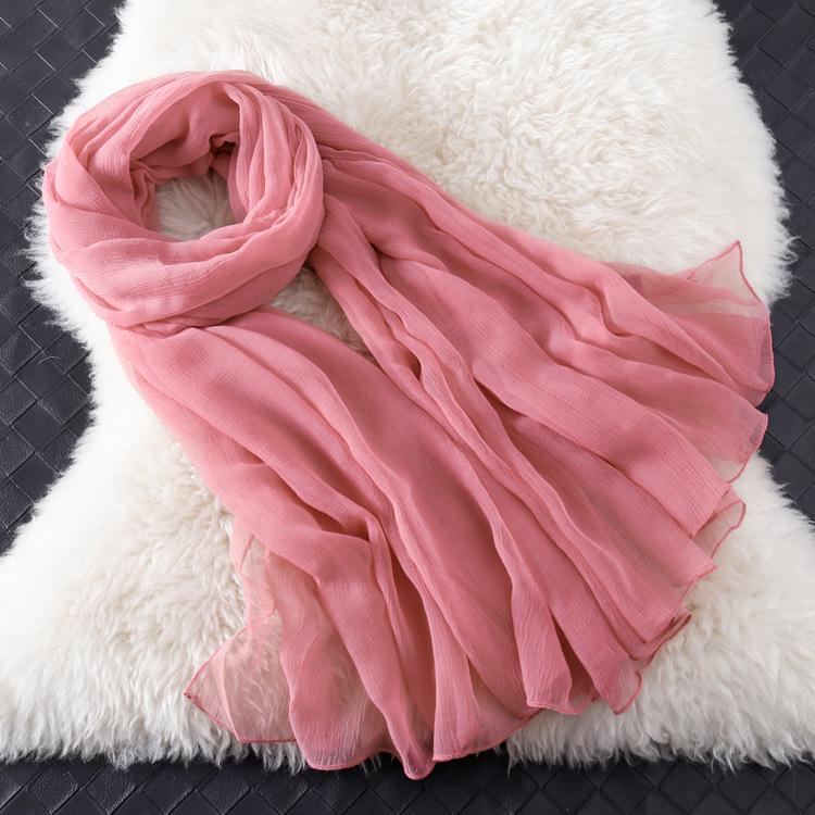 Шелковый шарф с имитацией крокодиловой кожи: Пляжная шаль и солнцезащитное полотенце в корейском стиле для женщин