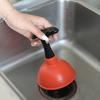 Sink Plunger Durable Rust Resistant Easy-to-Use Non-slip Handle Sink Unclogging Tool for Bathroom Home
