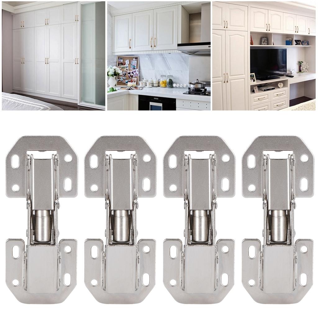 4 комплекта дверных петель для шкафа в форме моста для шкафа-купе, гардеробной мебели