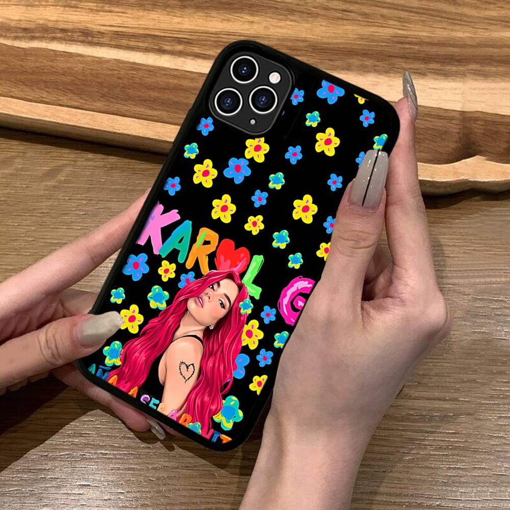 Karol G Manana Phone Case Silicone PC+TPU For For IPhone 11 12 13 14 15 16 Plus Pro Max Cover