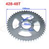 Цепи 428 25T/31T/32T/37T/39T/41T/42T/48T 48мм 76мм Задняя звезда цепи для квадроцикла ATV Pit Dirt Bike Багги Картинг Мотоцикла