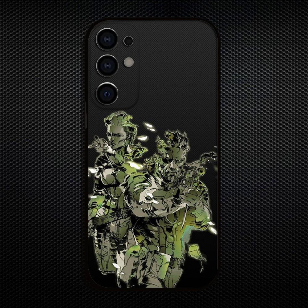Чехол для телефона Metal Gear Solid для Samsung S25/S24/S23/S22/S21/S20/Plus, Fe, Lite/Другие Черный