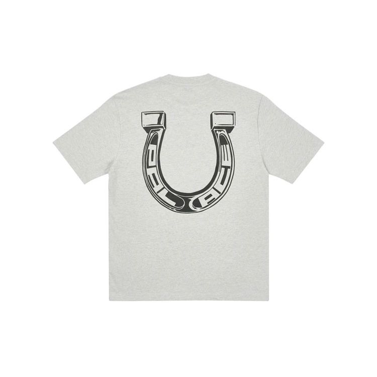 Palace Футболка унисекс FW21 Medium Luck, серо-мелованная P21TS060