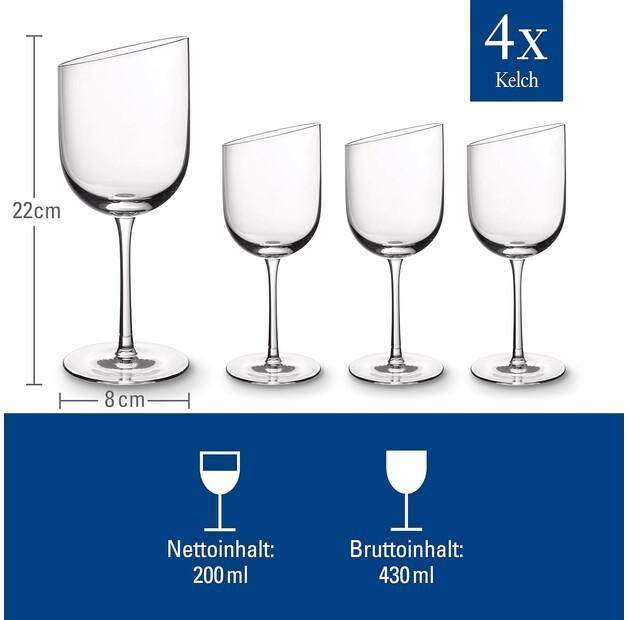 Бокалы для красного вина Villeroy & Boch NewMoon, 4 штуки (1136538110)