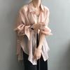 Солнцезащитная одежда Ice Silk, кардиган, летний свободный тонкий универсальный шифоновый топ, устойчивый к ультрафиолетовому излучению, рубашка для женщин