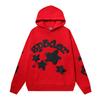 Unisex Streetwear Hoodie Jogger Set With 3D Star Puff Print Cotton Long Sleeve Top Pants Fall