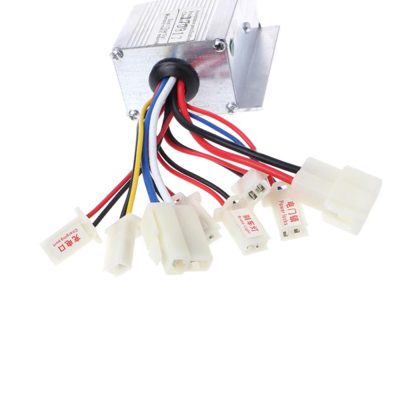 Контроллер щетки двигателя 24 В 250 Вт для электрического велосипеда, скутера