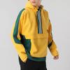 adidas Ветровка с капюшоном в стиле колор-блок, мужские куртки, желтый GM4453