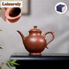 180 мл элегантный исинский фиолетовый глиняный чайник ручной работы гёкуро чайник сырой руды вниз по склону глиняный чайник с фильтром китайский чайный набор цзыша подарок
